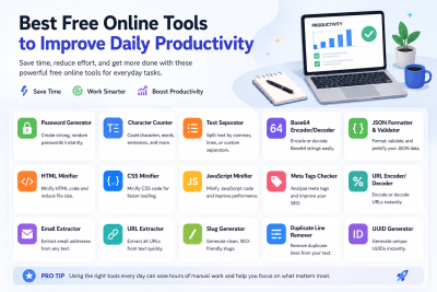 Best Free Online Tools to Improve Daily Productivity