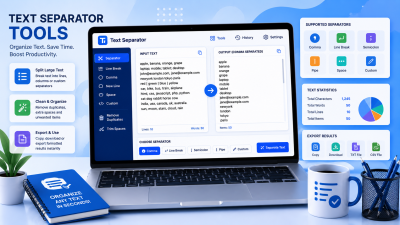 How to Organize Large Text Lists Using Text Separator Tools